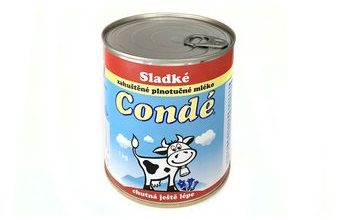 Condé - kondenzované plnotučné mléko slazené 1000 g
