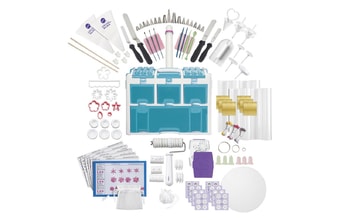 Wilton Ultimate Decorating Set - organizér s 263 kusy cukrářských pomůcek a nástrojů