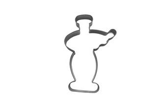 Vykrajovátko Houslista