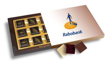 Reklamní čokoládová sada 15x5g rukáv s vaším motivem/logem - od 100 ks
