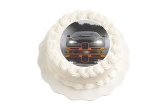 Jedlý papír Bugatti Veyron - 20 cm