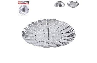 Pařáček kov skládací 23 cm TETA