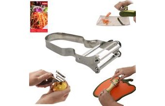 Škrabka kuchyňská nerez DOUBLE