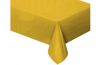 Ubrus foliový metalický zlatý - Silvestr - 137 x 183 cm