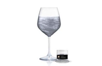 Jedlé třpytky do nápojů - stříbrná - Silver Brew Glitter® - 4 g