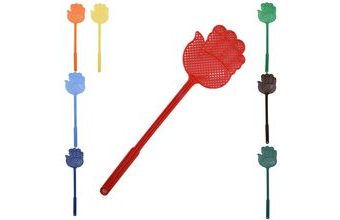 Plácačka na mouchy plast RUKA