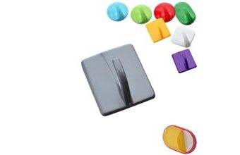 Háček plast nalepovací SELF