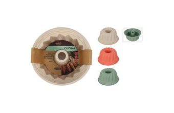 Forma na bábovku silikonová 24 x 11 cm béžová