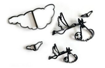 Patchwork vytlačovač Čáp a mimino