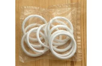 Kroužek záclonový 34-10ks