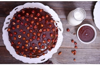 Náplň lískoořechová termostabilní - caravella - 1 kg