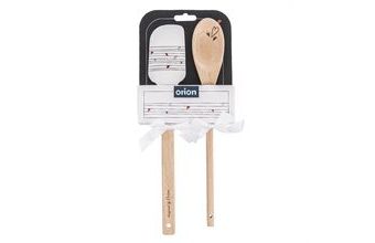 Dárková stěrka s vařečkou se srdíčky