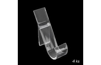 Háček plast na koupelnový radiátor 4 ks