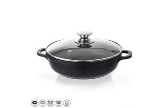 Kastrol GRANDE pr. 24 cm + skleněná poklice