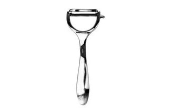 Škrabka kuchyňská pochrom. kov 17x6,5 cm LUXY