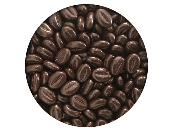 Kávové zrno čokoládové -  jedlá dekorace - 100 g