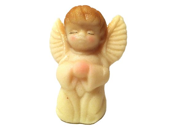 Anděl - marcipánová figurka na dort