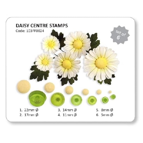 Sada na středy květin (Daisy Center Stamps)