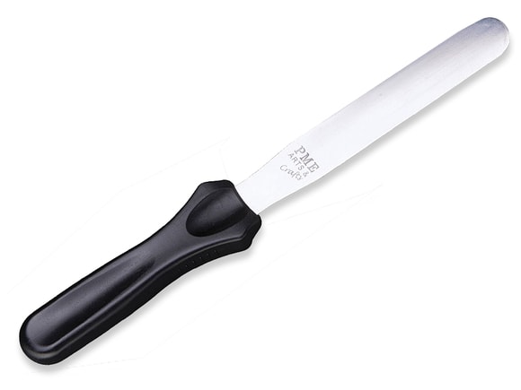 Roztírací nůž cukrářský rovný menší 23cm