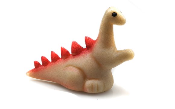 Dinosaurus hnědý - marcipánová figurka