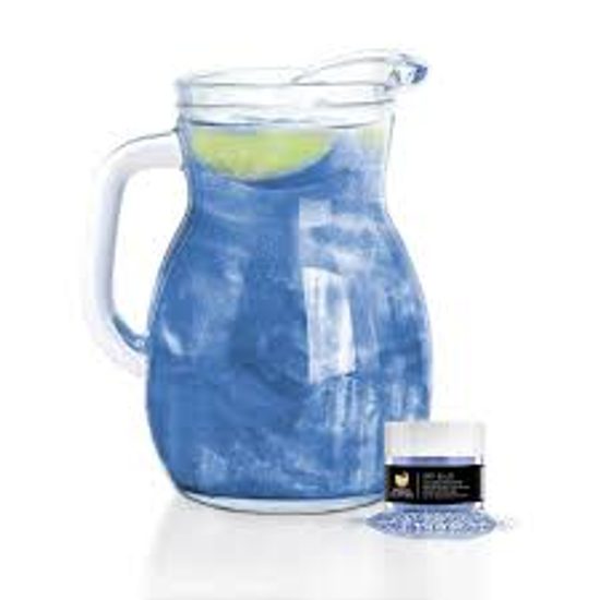 Jedlé třpytky do nápojů - nebesky modrá - Sky / Soft Blue Brew Glitter® - 4 g