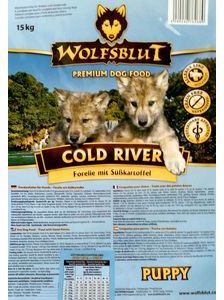 Wolfsblut Cold River Puppy 15 kg Wolfsblut Cold River Puppy 15 kg