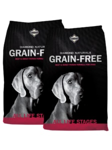 Diamond Naturals Grain-Free Beef & Sweet Potato 2 x 12,7 kg Diamond Naturals Grain-Free Beef & Sweet Potato 2 x 12,7 kg