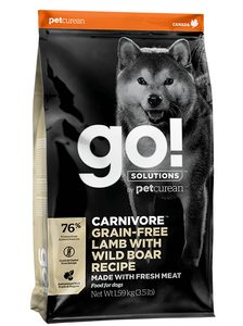 GO! Carnivore GrainFree Lamb&Wild Boar 1,6 kg GO! Carnivore GrainFree Lamb&Wild Boar 1,6 kg
