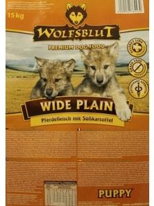 Wolfsblut Wide Plain Puppy 15 kg Wolfsblut Wide Plain Puppy 15 kg