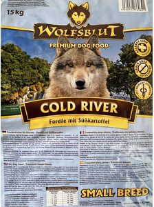 Wolfsblut Cold River Small Breed 15 kg Wolfsblut Cold River Small Breed 15 kg
