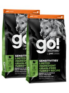 Petcurean GO! Sensitivities LID Turkey 2 x 10 kg Petcurean GO! Sensitivities LID Turkey 2 x 10 kg