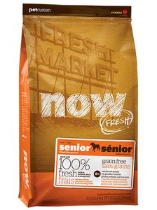 NOW! FRESH Grain Free Senior Dog 11,4 kg SLEVA NOW! FRESH Grain Free Senior Dog 11,4 kg SLEVA
