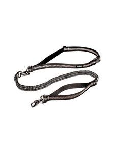 Běžecké vodítko pro psy Go Dog Glo Stunt Runner Titanium Black Běžecké vodítko pro psy Go Dog Glo Stunt Runner Titanium Black