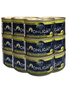 Moonlight Dinner č. 5 - 12 x 80 g, kuřecí maso, chobotnice a zelenina Moonlight Dinner č. 5 - 12 x 80 g, kuřecí maso, chobotnice a zelenina