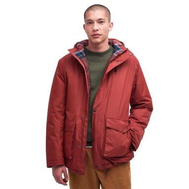 Barbour Hillcroft Waterproof Jacket — Fired Brick