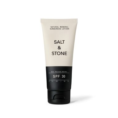 Vodeodolný opaľovací krém Salt & Stone SPF 30 (88 ml)