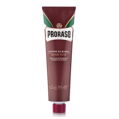 Vyživujúci krém na holenie Proraso Red - santalové drevo (150 ml)