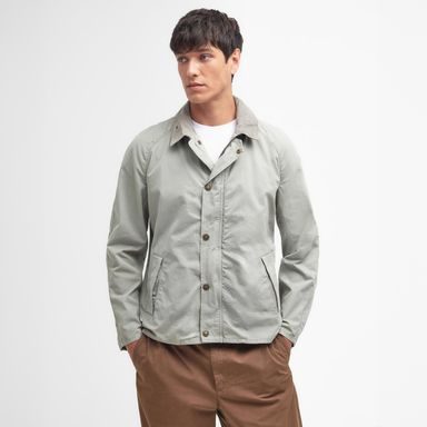 Barbour Tracker Casual Jacket — Forest Fog