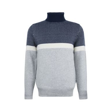 John & Paul sveter z merino vlny — čierny (U-neck)