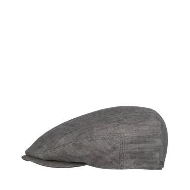 Ľanová bekovka Stetson Kent Driver Cap - Anthracite