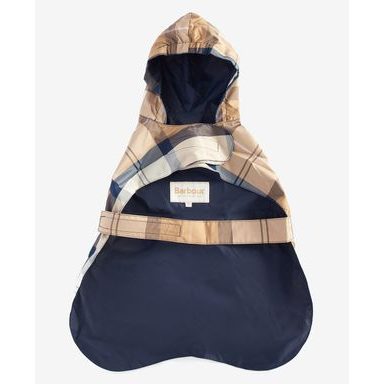 Barbour Packable Tartan Dog Coat — Primrose Hessian