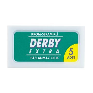 Klasické žiletky na holenie Derby Premium Double Edge (5 ks)