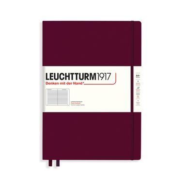 LEUCHTTURM1917 Ruled Master Classic Hardcover Notebook