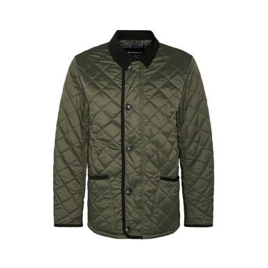 Brooksfield Quilted Corduroy Jacket — Navy