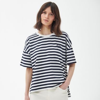 Barbour Adria Top — Navy Stripe