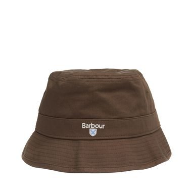 Bavlnený letný klobúk Barbour Cascade Bucket Hat - Olive