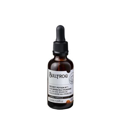 Univerzálny olej na holenie a fúzy Bullfrog Secret Potion No.1 (50 ml)