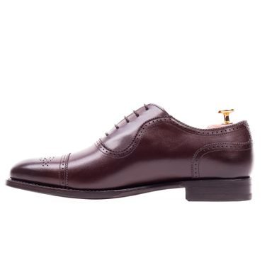 Charles Tyrwhitt Leather Oxford Shoes — Dark Chocolate