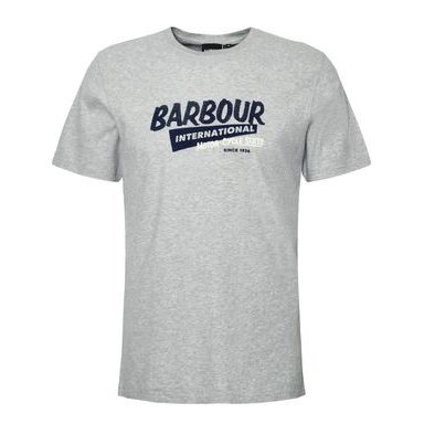 Barbour Dart T-Shirt — Whisper White