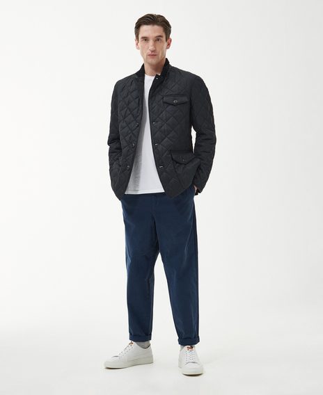 Barbour Horton Quilted Jacket — Classic Black